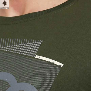 เสื้อยืดผู้ชายระบายอากาศได้ดีเสื้อยืดผู้ชายผ้าคอตตอน100% - Product Image 5