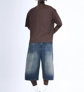 Camiseta de Alta Calidad para Hombre, Talla Grande, Diseño Gráfico, Corte Regular, Tejido de Punto, 100% Algodón, Gruesa, Ecológica y Transpirable, 2025 - Product Image 4