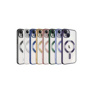 Funda de Carga Inalámbrica Netzy SAFA Demre Series Gold para iPhone 14 Plus, Compatible con Magsafe, Silicona con Acabado Esmerilado - Product Image 2