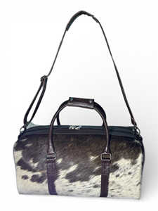 Bolsa de Viaje de Piel Auténtica con Cierre de Cremallera, Ligera y de Gran Capacidad, Venta al Por Mayor LHODB-0070 - Product Image 5