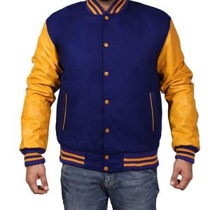 Veste universitaire coupe-vent fine de haute qualité OEM 2025, mode décontractée pour les deux sexes, logo personnalisé, veste de baseball universitaire - Product Image 3