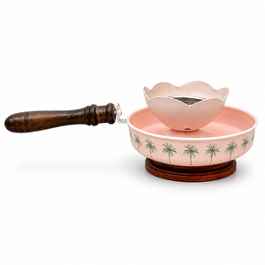 Brûleur d'encens Bakhoor en bois torsadé en gros, aromathérapie, calligraphie arabe dorée, décoration de table pour Ramadan et Aïd, Mubkhar - Product Image 2