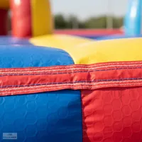 Toboggan gonflable commercial à thème fusée pour enfants, château gonflable extérieur 7x5m, toboggan sec en PVC, équipement de terrain de jeu