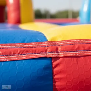 Toboggan gonflable commercial à thème fusée pour enfants, château gonflable extérieur 7x5m, toboggan sec en PVC, équipement de terrain de jeu - Product Image 3