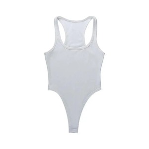 บอดี้สูทชิ้นเดียวระบายอากาศได้ดีชุดว่ายน้ำฤดูร้อนแขนกุดสำหรับผู้หญิงชุดว่ายน้ำพรีเมียมแบบลำลอง - Product Image 6