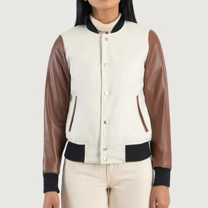 Fabricante y Proveedor Líder de Chaquetas Varsity Personalizadas para Mujer, Chaquetas Varsity de Invierno Totalmente Personalizadas para Mujer - Product Image 4