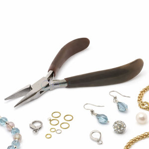 Pince à bec plat professionnelle en acier inoxydable, outil de précision pour la fabrication de bijoux, poignée ergonomique, pliage de fil, réparation artisanale, bricolage, passe-temps - Product Image 4