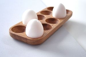 <b>RACK</b> HIGH QUALITY WOODEN EGG HOLDER FOR FARM KITCHEN and Market Use Kitchenware Eggs Tray for Keed Egg Safe - Product Image 3