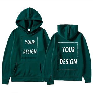 เสื้อฮู้ดขนาดใหญ่สำหรับทุกเพศ, เสื้อฮู้ดเนื้อผ้าแฟชั่นไซส์ใหญ่พิเศษสำหรับผู้ชาย - Product Image 4