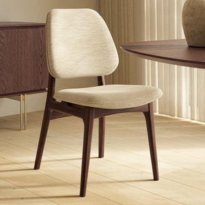 Modern Simple Solid Wood Nordic Style Light Luxury Cloth <b>Chair</b> with Backrest <b>Stackable</b> for Home <b>Dining</b> Room Hotel Use japan - Product Image 3