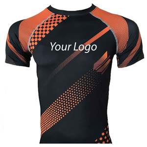 Camiseta de Compresión para Hombre con Logotipo Personalizado a Precios de Mayoreo - Product Image 1