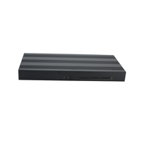 Armoire de serveur en rack 19 pouces en aluminium sur mesure pour usine, 2U, 3U, 4U, avec montage 1U, IP54
