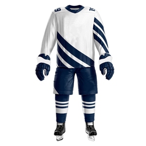 Uniformes de Hockey sobre Hielo de Secado Rápido, Ecológicos, con Impresión Digital Personalizada de Fábrica al Por Mayor, Tela 100% Poliéster de Primera Calidad - Product Image 4