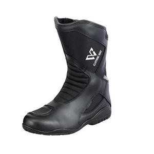 Chaussures de sport en cuir respirantes et imperméables imprimées, grande taille, pour hommes - Bottes de motocross de course - Product Image 5