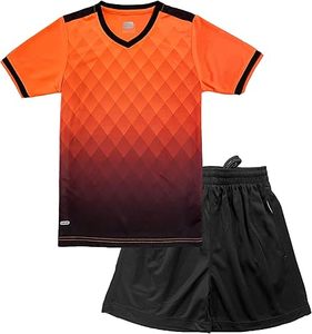 Uniforme de Fútbol de Moda, Top de Manga Corta Transpirable, Conjuntos Personalizados con Nombre del Equipo, Servicio OEM, Precio Competitivo - Product Image 5