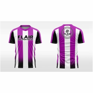 Camiseta de fútbol para niños de diseño Retro personalizado, la mejor calidad, 100% poliéster, cómoda, transpirable, conjuntos de parte superior delantera corta, ropa para niños - Product Image 4