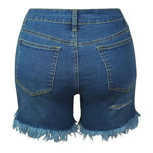 Wholesale New Summer <b>Women</b> Distressed <b>Jean</b> Shorts High Quality Denim Shorts for <b>Women</b> <b>Vintage</b> Street <b>Jean</b> Comfortable shorts - Product Image 3