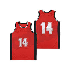 Conjunto de camiseta transpirable de baloncesto cosido de la mejor calidad unisex con logotipo impreso a buen precio para talla XS - Product Image 5