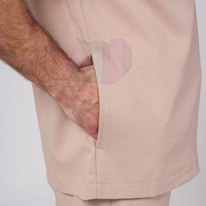 Conjunto de Uniforme Médico de Algodón Ecológico Ligero y de Aspecto Limpio con Tela Suave y Ajuste Flexible para Uso Hospitalario - Product Image 5