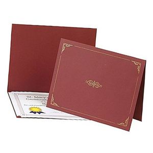 Porte-certificat de diplôme/diplôme en cuir véritable avec Logo personnalisé - Product Image 1