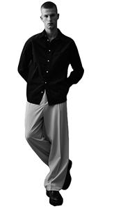 <b>Men's</b> Premium Quality Cotton <b>Corduroy</b> <b>Shirts</b> Custom Brand XS Casual Long Sleeve Plain Design Regular Fit Comfortable 100% Cotton - Product Image 3