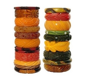 Luxury Epoxy Resin Bangles Glitter Floral Embedded Bracelets for Ladies Bracelet Bangles for Women - Product Image 1