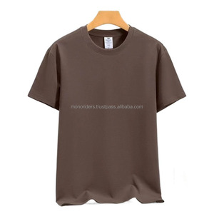 Camiseta de Manga Corta para Hombre MONO RIDERS, 100% Algodón, Tejido Liso, Logotipo Personalizado, Tallas Grandes, Transpirable - Product Image 3