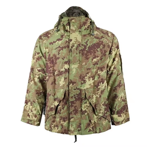 Bajo MOQ Precio barato Camuflaje Sublimación personalizada Softshell Chaquetas Ligero a prueba de viento Cremallera Poliéster Chaquetas al aire libre - Product Image 4