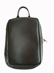 Genuine Leather Customised Travel <b>Women</b> Cosmetic Organizer Makeup <b>Toiletry</b> <b>Bag</b> with Handle, Genuine Leather - Product Image 3