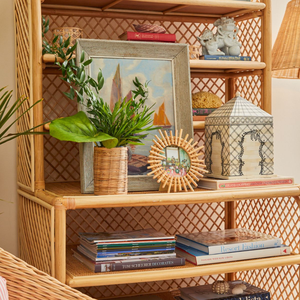 Cadres photo en rotin en forme de soleil du milieu du siècle de haute qualité fabriqués à la main au Vietnam prix usine de B2B - Product Image 4