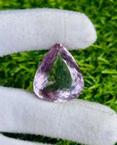 51.70กะรัตพลอยอเมทิสต์ธรรมชาติลูกแพร์ตัดเหลี่ยมเพชรพลอยหลวมพร้อมส่ง - Product Image 2