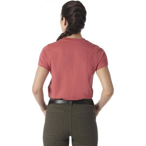 Camisas de trabajo de oficina de manga corta para mujer personalizadas con bordado de impresión para proveedor de uniformes de negocios corporativos - Product Image 5