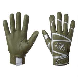 Gants de frappe de baseball extensibles à prix de gros OEM, mouvement des mains non restreint, confortables, design personnalisé, options de couleur - Product Image 1