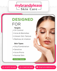 เซรั่มบำรุงผิวหน้า Niacinamide Zinc PCA 10เปอร์เซ็นต์ผสมกับ Cica พร้อมโลโก้และบรรจุภัณฑ์ของคุณ