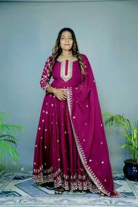 ชุดผ้าบางปักลายผ้าจอร์เจีย - Product Image 2