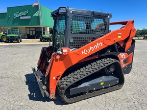 Cargadora de orugas Kubota usada de alta calidad con cucharón frontal para manejo de materiales de construcción agrícola - Product Image 4