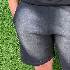 Nouveauté été, ensemble de shorts décontractés grande taille pour hommes, t-shirt à manches courtes imprimé avec logo personnalisé, shorts unis, service OEM thermique - Product Image 5