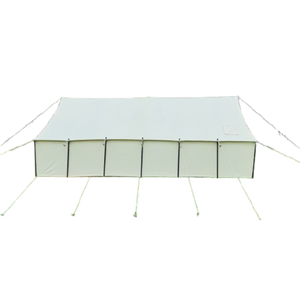 Tente murale en toile de camping extérieure sur mesure 10'x14' et 10'x16' avec cheminée, automatique quatre saisons, pour le marché des États-Unis et du Canada - Product Image 6