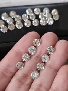 0.70กะรัต VS1แล็บปลูกเพชรทรงกลมเจียระไนแบบหลวมตามธรรมชาติได้รับการรับรองว่าเหมาะสำหรับต่างหูแหวนและจี้เครื่องประดับ - Product Image 2