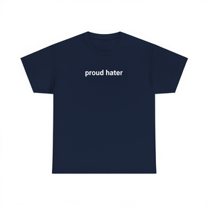 เสื้อยืด Proud Hater แขนสั้น คอกลม สำหรับผู้ใหญ่ ของขวัญส่งเสริมการขาย - Product Image 2