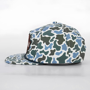 Wholesale High Quality Ducks <b>Camo</b> Snapback Cap with Rope Custom Logo Hiphop Outdoor Promotional Sports Cap for All Seasons - Product Image 3