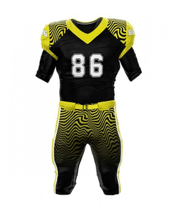 ชุดเสื้อเจอร์ซีย์อเมริกันฟุตบอลสำหรับผู้ชายชุดเครื่องแบบอเมริกันฟุตบอลออกแบบได้ตามต้องการ - Product Image 4