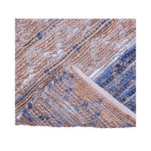 100% jute biologique brodé à la main lavable toutes saisons Rectangle classique tapis de sol Logo personnalisé cuisine tapis ensembles bas - Product Image 2