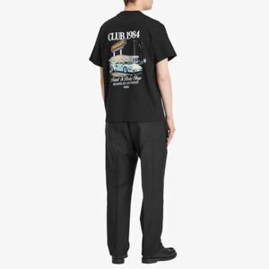 Camiseta DTF de gran tamaño oscuro | 100% algodón French Terry 280 GSM cuello redondo | Camiseta gráfica Retro | Ropa de calle premium y moda urbana - Product Image 4