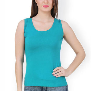 Camiseta sin mangas de gimnasio de sublimación de poliéster de algodón transpirable para mujer precio al por mayor camiseta sin mangas de verano tarifa al por mayor con precio barato - Product Image 2