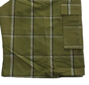 Pantalones cortos de carga para hombre, pantalones cortos de bolsillo lateral sólido, pantalones cortos de cintura elástica para hombre, Color personalizado - Product Image 5