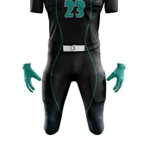 Uniforme de Fútbol Americano Personalizado para Hombre, Transpirable, Ligero, de Moda, con Mangas Cortas - Product Image 5