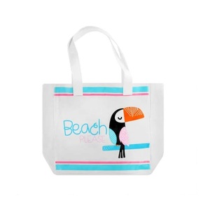 Nuevos bolsos de playa de verano, bolsos de mano para mujer, bolso de Playa Grande con cremallera de lona con asa de cuerda de algodón - Product Image 6