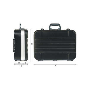 ABS Plastic <b>Tool</b> Case for <b>Storage</b> Customized OEM & ODM Support Featuring EVA & PVC Materials - Product Image 1