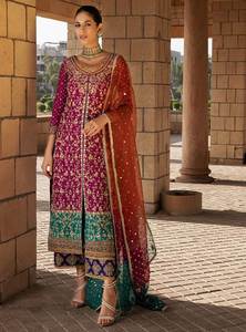 Conjuntos de Salwar Kameez de Seda y Viscosa de Diseño Pakistaní de Primera Calidad, los Más Vendidos, Cómodos y a la Moda del Sur de Asia - Product Image 4